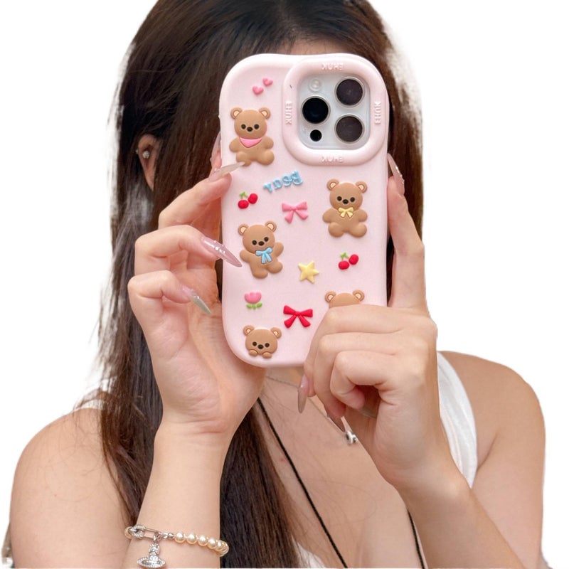 غطاء واقي | سيليكون | مقاوم للصدمات لـ iPhone 13 | تصميم كرتوني | مقاوم للصدمات - Image 3