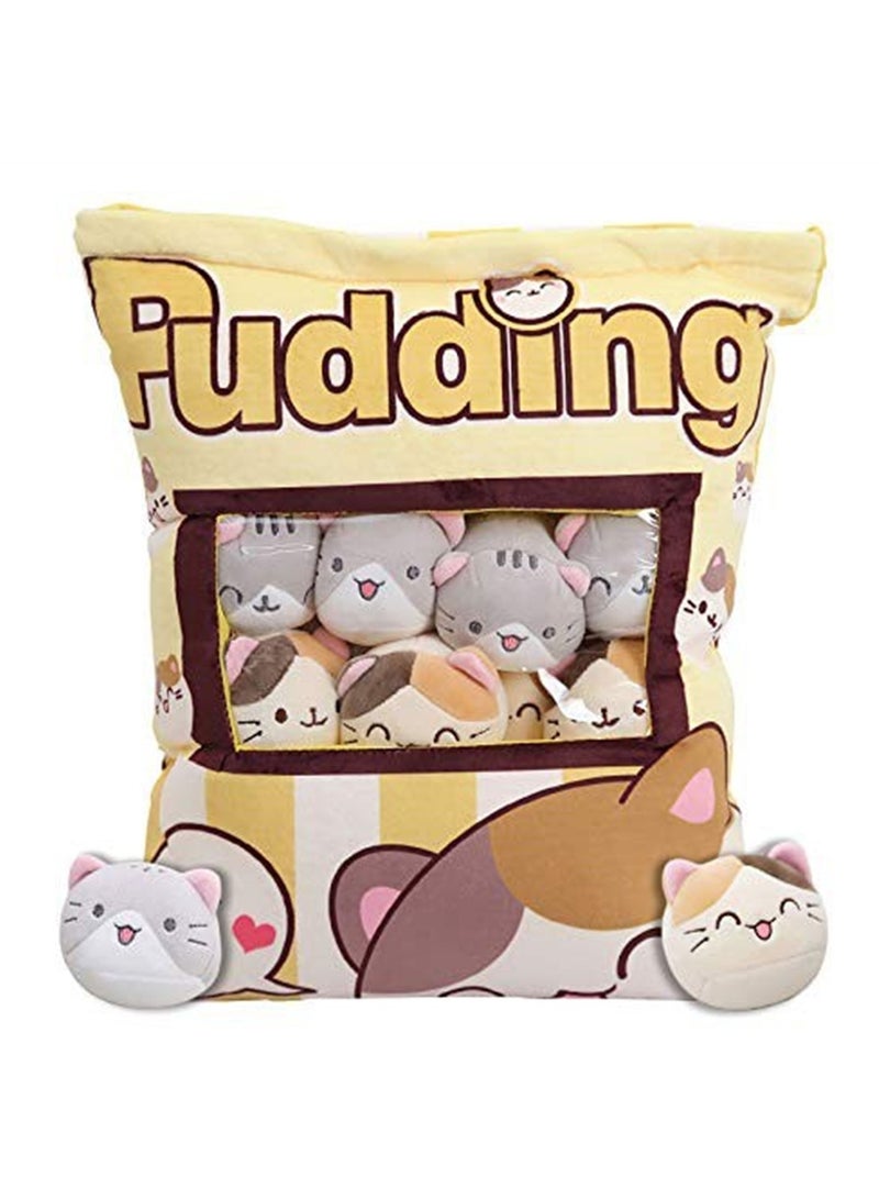 Creative bagged round toys cute cartoon dolls a big bag of creative plush toys  - Image 1