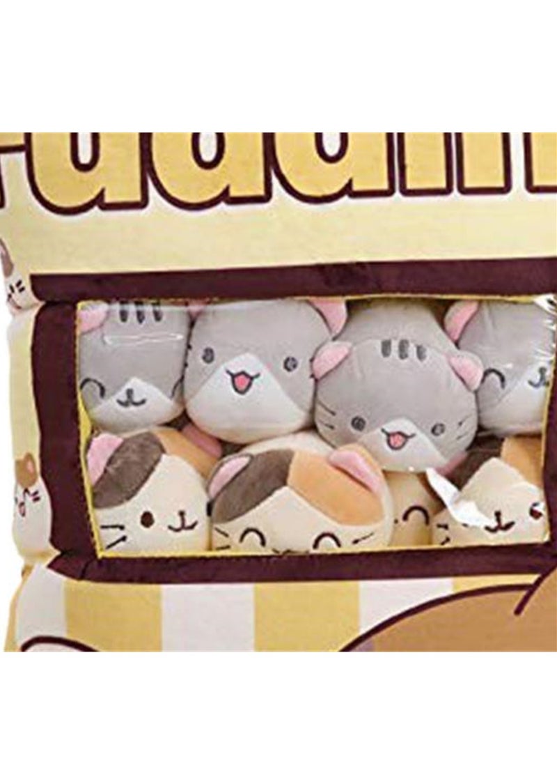 Creative bagged round toys cute cartoon dolls a big bag of creative plush toys  - Image 2