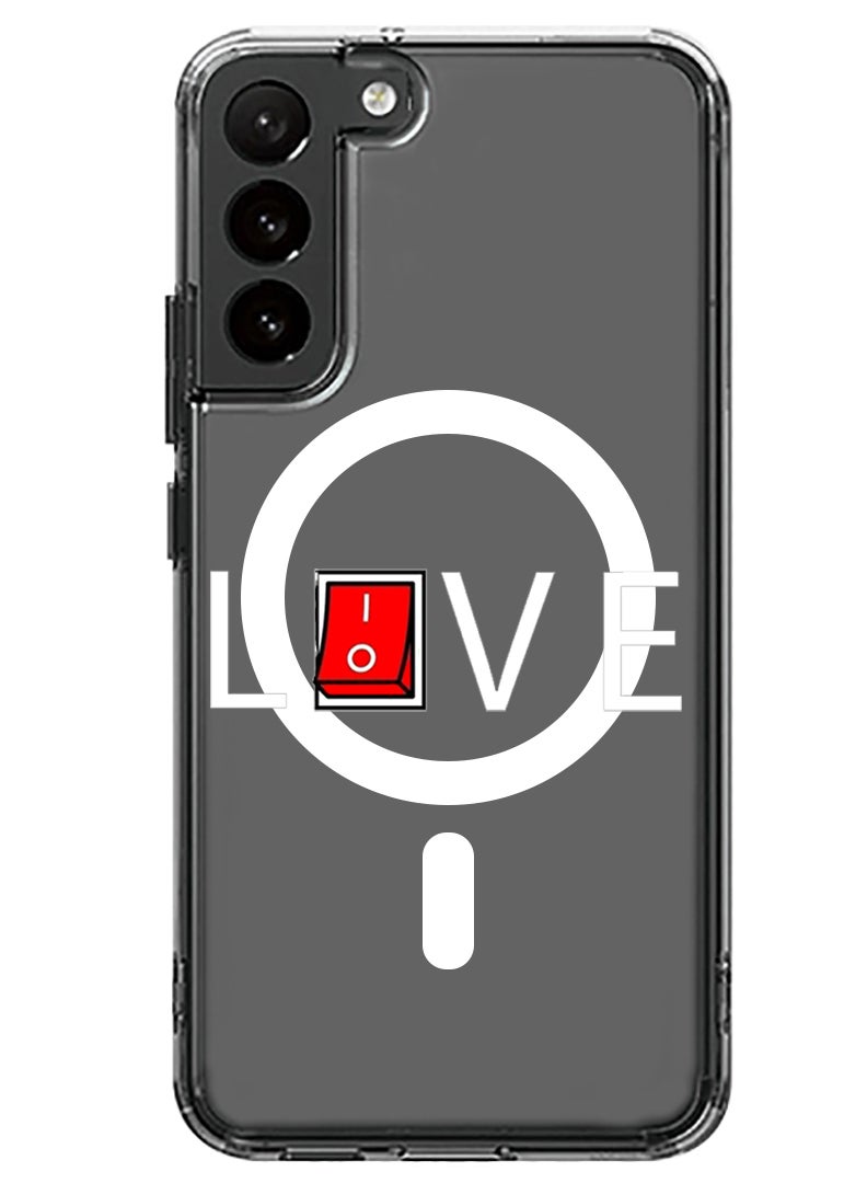 Theodor Magnetic Case for Samsung Galaxy S23 Plus 6.6-inch Compatible with MagSafe Wireless Charging, Shockproof Phone Bumper Cover Live - Image 1