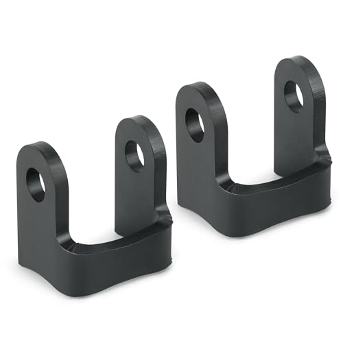 Jetuplusllc 2 Pack 3Shock Bracket 6mm HRPO Steel 12 Bolt Hole Fits 1753 Tube Universal Shock Mount - Image 3