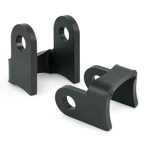 Jetuplusllc 2 Pack 3Shock Bracket 6mm HRPO Steel 12 Bolt Hole Fits 1753 Tube Universal Shock Mount - Image 1