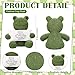 Hollowfly 984 Inch Positive Funny Cute Frog Stuff Active Support Gifts Motivational Gifts for Women Men Coworker Teacher Christmas Birthday Creative Plush Frog Holding Pillow Gift Positive Decor - Image 4