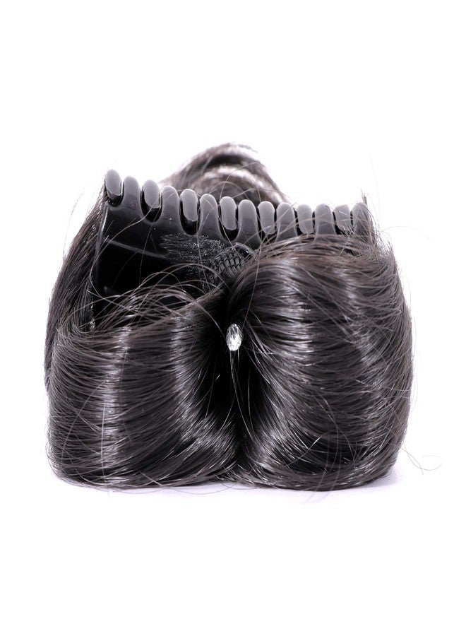 Shivarth Hair Accessory for Girls & Womens in Black Color for Hair Clutcher Juda with Stone 1pcs - Image 1