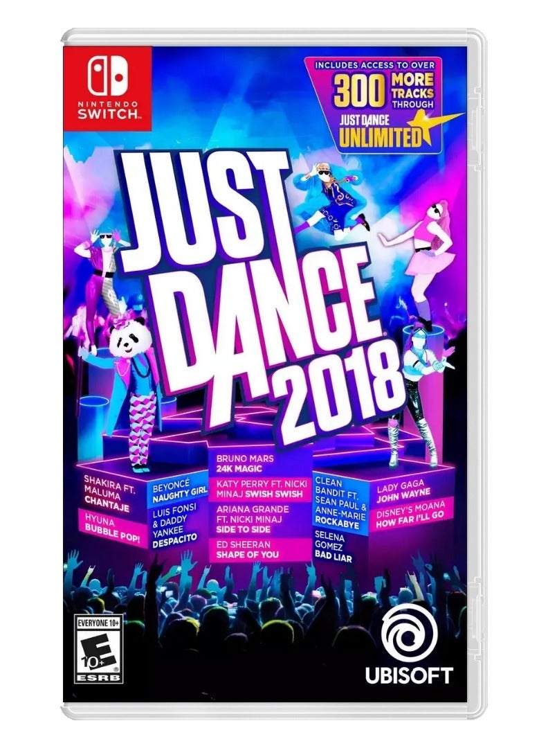 سويتش 0 Just Dance 2018 – Nintendo Switch - الحفلة الراقصة المثالية - Image 1