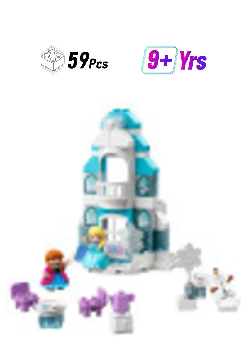 LEGO DUPLO Disney Frozen Ice Castle 10899 Building Blocks (59 Pieces) - Image 1