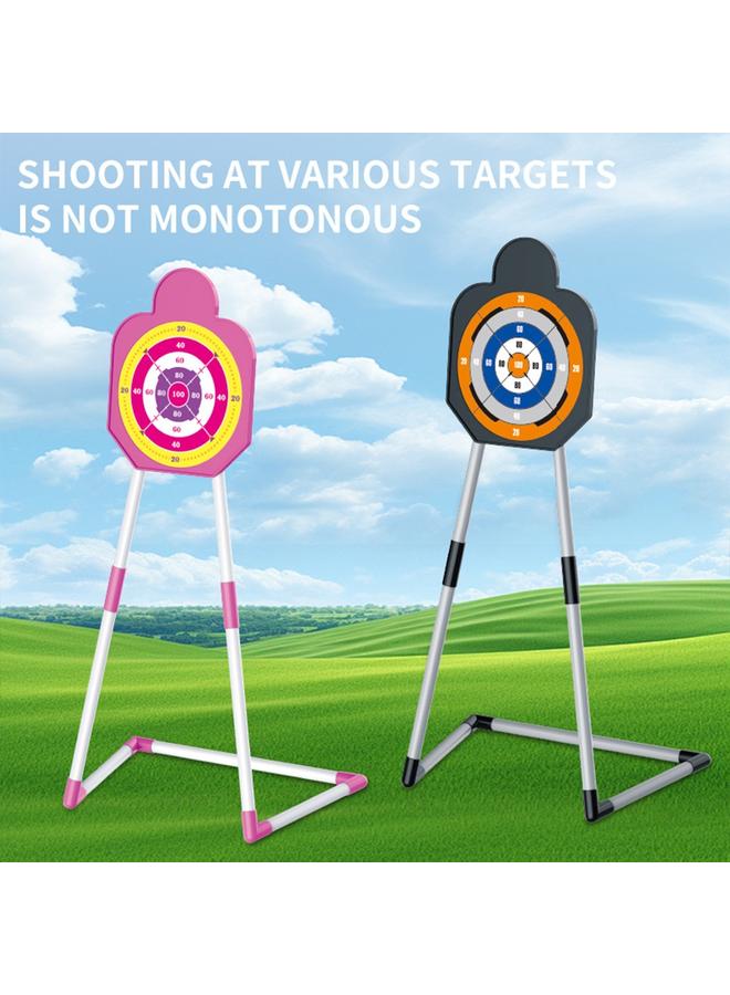 الأزرق جي دبليو <منتج جديد في شمال أوروبا> 3 في 1 قوس وسهم لعبة بندقية ناعمة للأطفال إطلاق نار ألعاب رياضية - Image 4