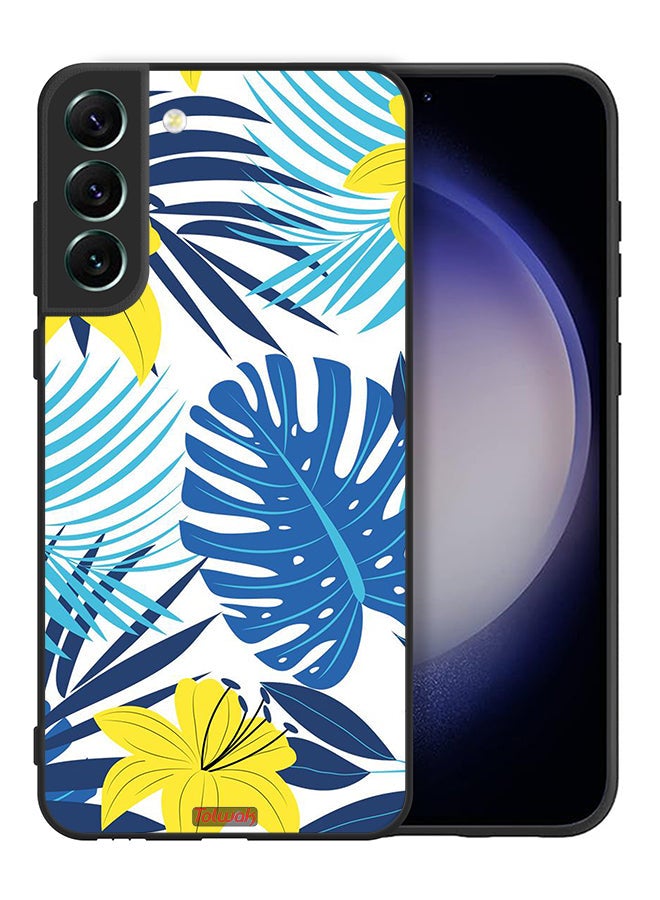 Tolwak Samsung Galaxy S21 FE 5G Protective Case Cover Feather And Flower Art - Image 2