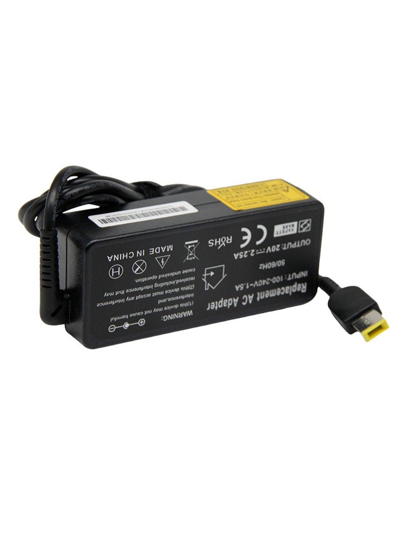 مناسب لشاحن الكمبيوتر المحمول Lenovo 20V2.25A 45w محول طاقة بمنفذ مربع - Image 4