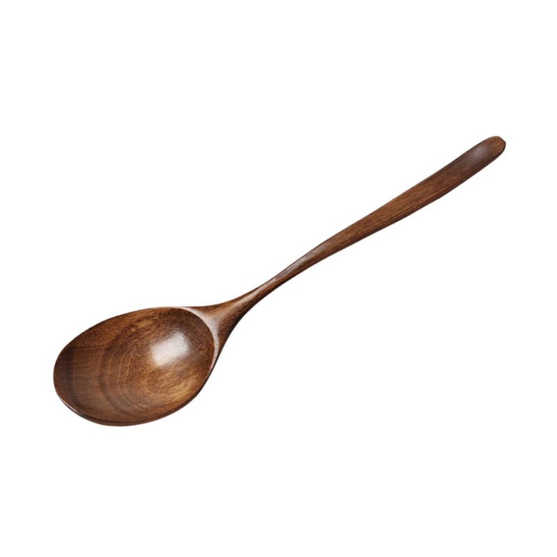 Long Handle Soup Skimmer Spoon Japanese Style Multipurpose Rice Serving Scoop - Image 2