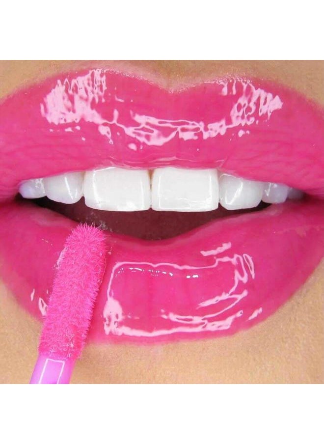 Winky Lux Fruity Gloss pH Lip Stain, Non Sticky Lip Gloss, Tinted Lip Oil, Lip Lacquer, Yummy Fruit Lipgloss, Jojoba Oil for Hydration & Shine, Prickly Pear  - Image 3