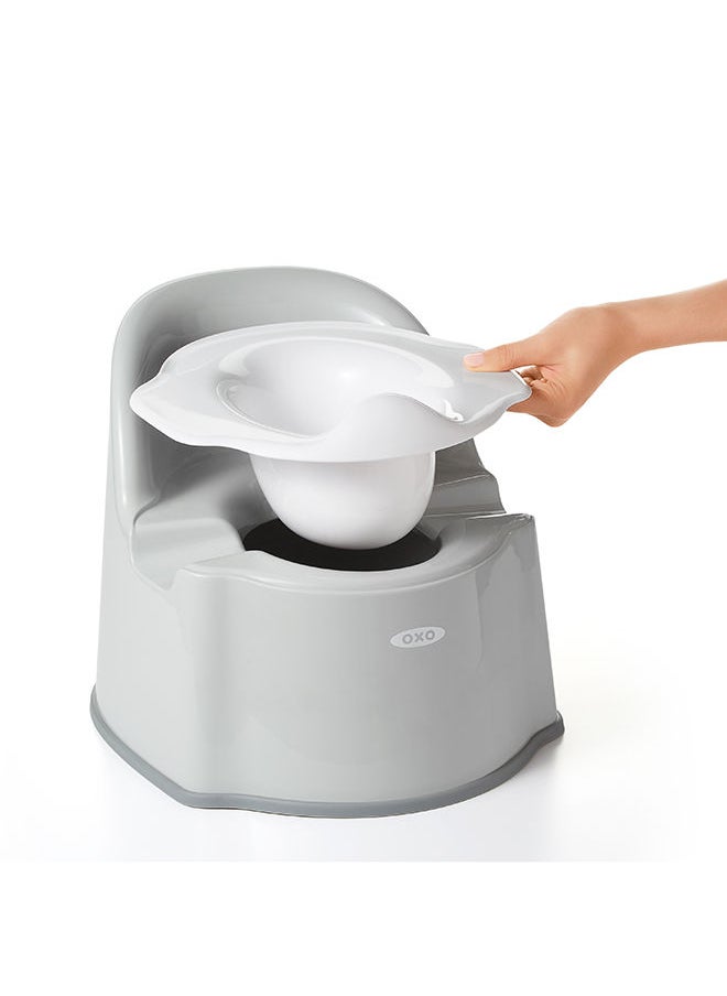 OXO TOT - Potty Chair - Gray - Image 1
