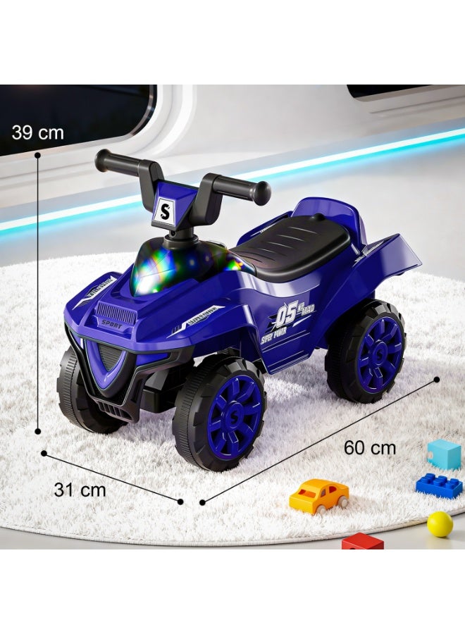 Baybee Buzzy Baby Ride on Car for Kid, Ride on Baby Car with Push handle, Lights, Music & Spacious Seat | Kids Push Car for Babies | Push Ride on Car for Kids 1-3 Years Boy Girl (Blue) - Image 3