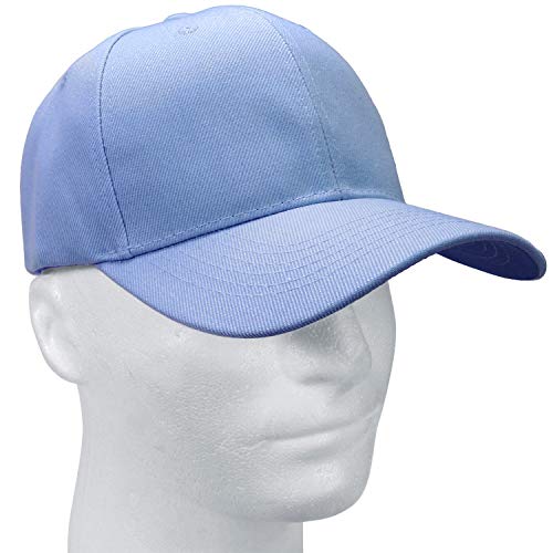Falari Baseball Cap Adjustable Size for Running Workouts and Outdoor Activities All Seasons (1pc Sky Blue) - Image 5