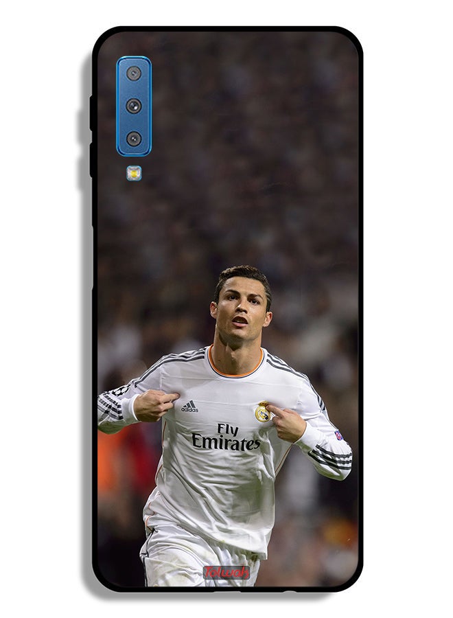 Tolwak غطاء حماية سامسونج جالاكسي A7 (2018) كريستيانو رونالدو - Image 1