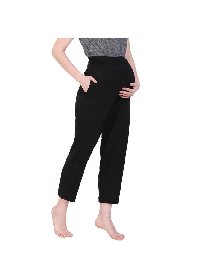 Splash Women's Relaxed Fit Cotton Blend Maternity Pants (10001_BLACK_2XL_Black_2XL) - pzsku/Z035C4CD3CC8846CC6661Z/45/_/1741329955/305c0dc6-df7a-44e8-b128-75bd2f0e6cca