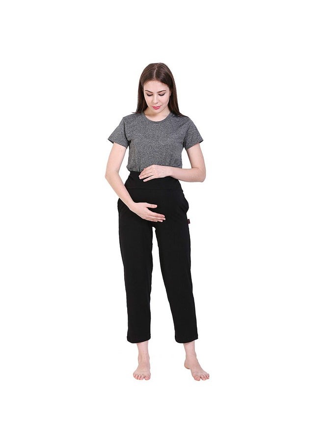 Splash Women's Relaxed Fit Cotton Blend Maternity Pants (10001_BLACK_2XL_Black_2XL) - pzsku/Z035C4CD3CC8846CC6661Z/45/_/1741330095/e29b49be-213e-4b7c-9208-db5370d036c6