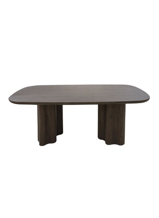 Baytonia Melissa Dining Table for 6 People - Brown - Image 2