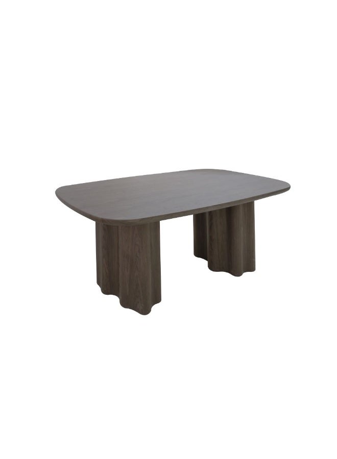 Baytonia Melissa Dining Table for 6 People - Brown - Image 5