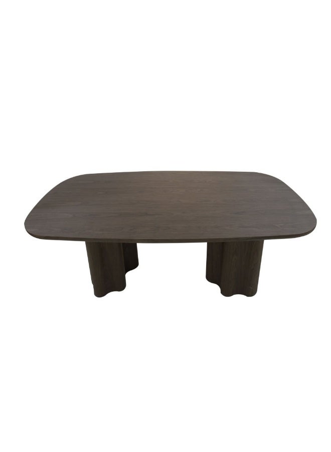 Baytonia Melissa Dining Table for 6 People - Brown - Image 4