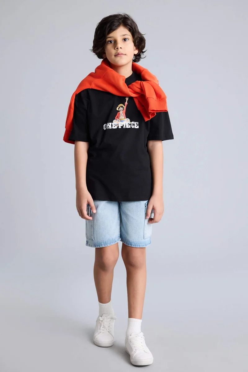 DeFacto Boy One Piece Oversize T-Shirt