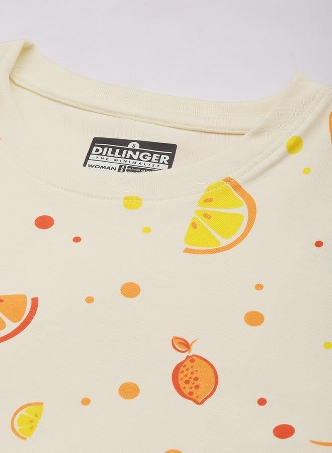 Dillinger Women Oversized Graphic Printed Oversized T-Shirt - Image 2