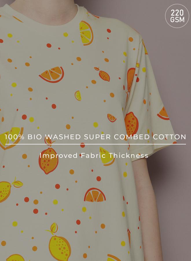 Dillinger Women Oversized Graphic Printed Oversized T-Shirt - Image 5