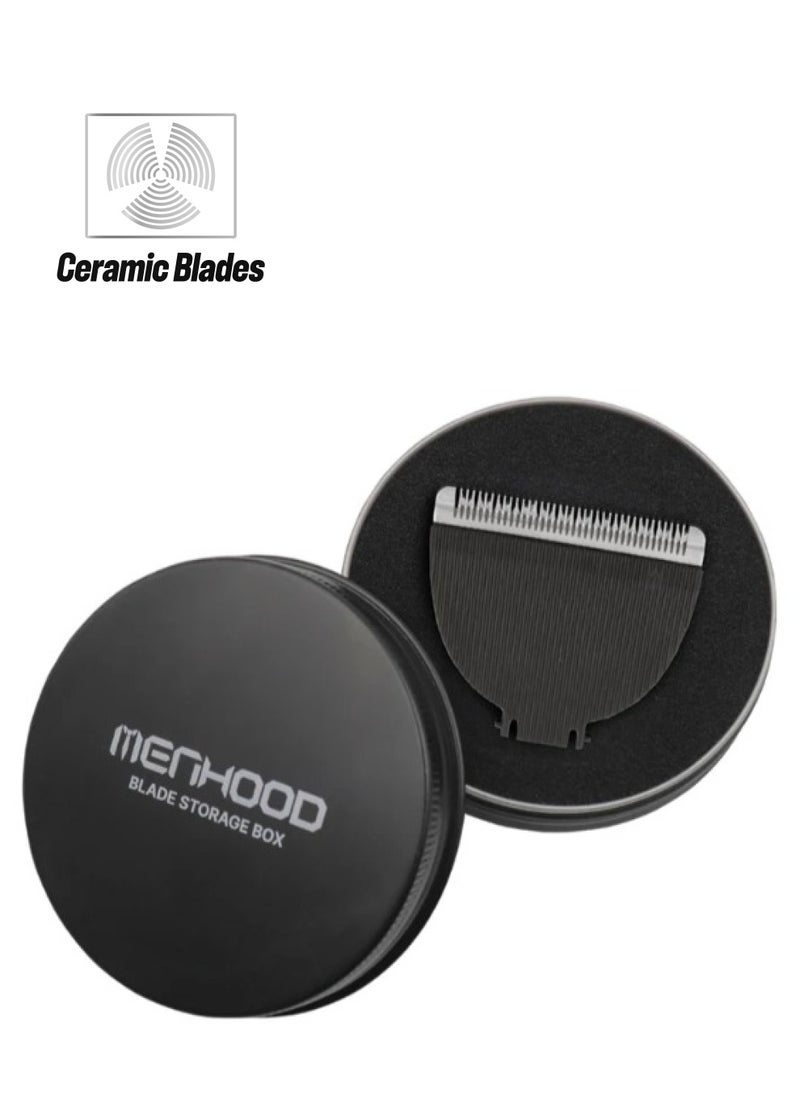 MENHOOD Menhood Replacement Blade for Menhood Grooming Trimmer 2.0 Only | Safe Blades | Ceramic Blades | Skin Protection Technology | Trimmer Blade  - Image 1