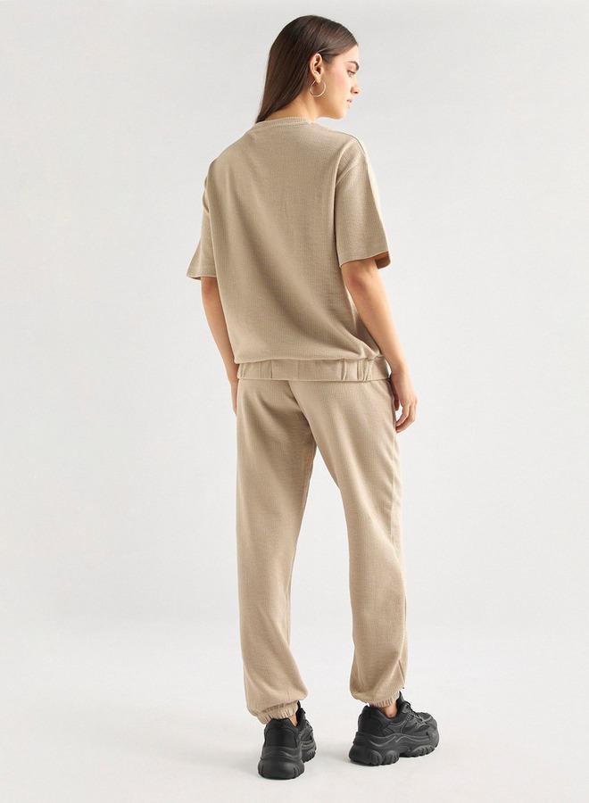 Splash FAV Crew Neck Sweat  Top And Jogger Pant - Image 3