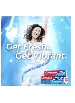 Colgate Colgate Pack Of 3 Max Fresh Cool Mint Toothpaste with Cooling Crystals 100ml  - Image 3