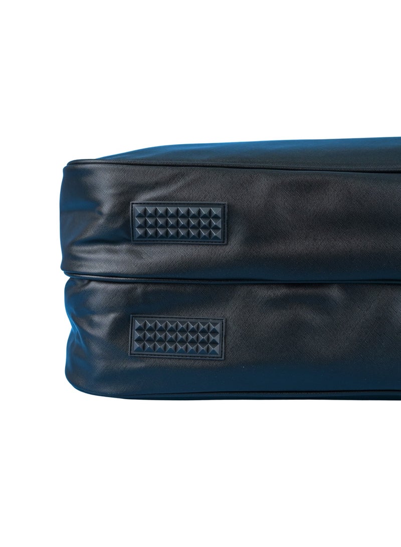 LING-MEI LBR5002 Black – Durable, Spacious & Lightweight Sports Bag with Shoe & Thermal Compartments - Image 4