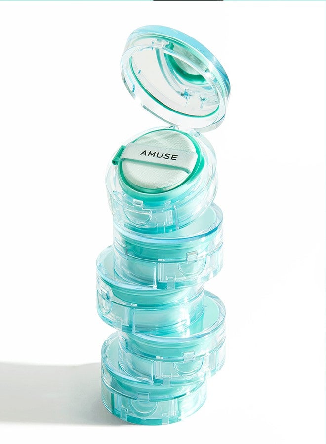 Amuse SEOUL Meta Fixing Cushion Foundation 02 NUDE | Peach | Matte, glow, long-lasting, double coverage, clean beauty, lightweight, natural look, foundation for sensitive skin, hydrating cushion - Image 2