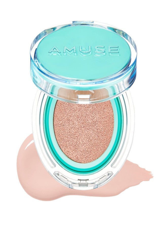 Amuse SEOUL Meta Fixing Cushion Foundation 02 NUDE | Peach | Matte, glow, long-lasting, double coverage, clean beauty, lightweight, natural look, foundation for sensitive skin, hydrating cushion - Image 1