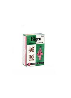 Hoyu Bigen permanent powder hair color brown black 