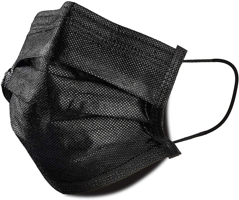 ARW Black Earloop Face Mask - 50 Pcs in box - Image 1
