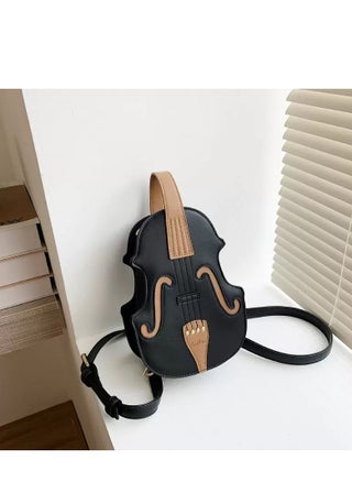 Violin fashion women's bag, Korean version fashion personality handbag, Backpack, Shoulder bag, Body cross bag,Black - pzsku/Z035CAF687D3E2941E948Z/45/1746632227/92cd9110-9263-4ffd-a840-dca7450005d4