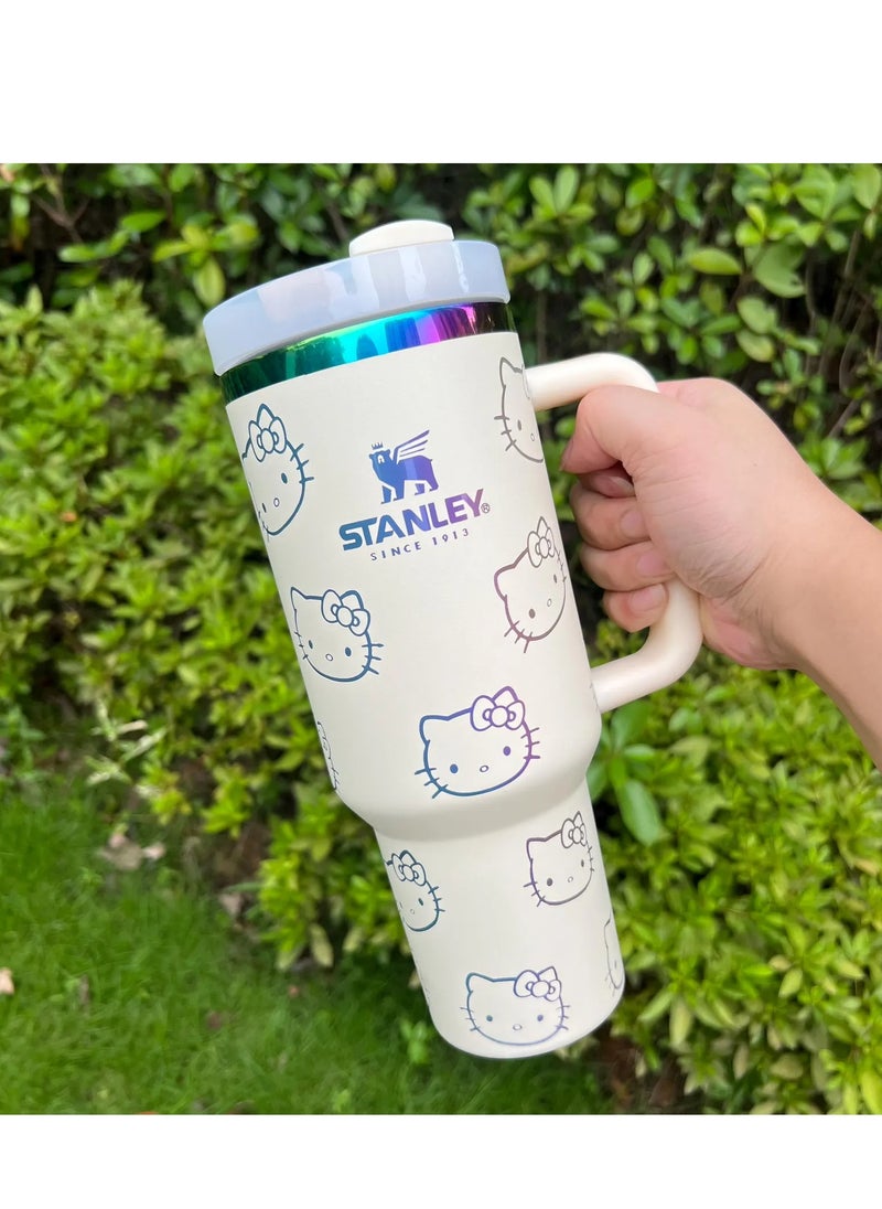 Stanley - Hello Kitty Stanley Tumbler 40 Oz Quencher H2.0 FlowState - Image 1