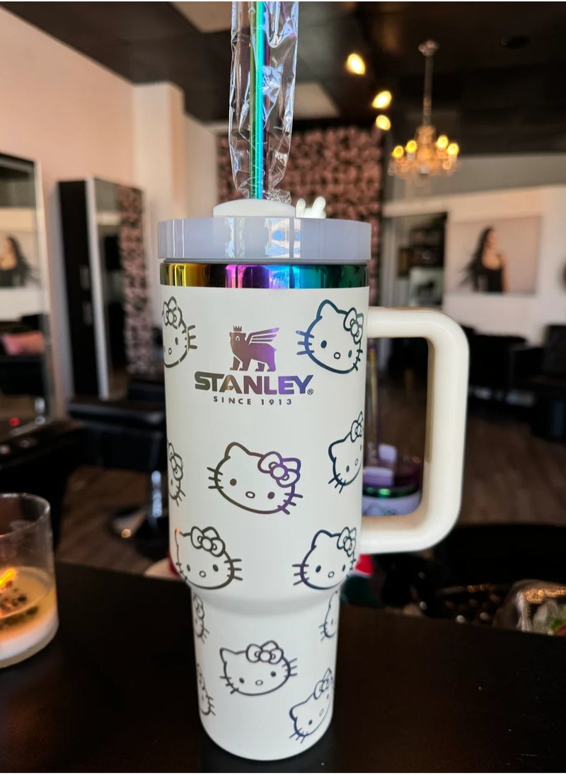 Stanley - Hello Kitty Stanley Tumbler 40 Oz Quencher H2.0 FlowState - Image 1