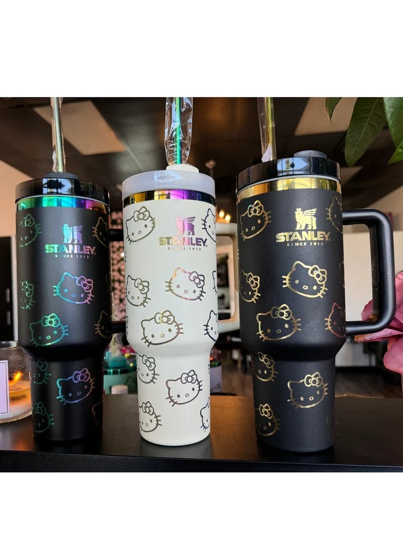 Stanley - Hello Kitty Stanley Tumbler 40 Oz Quencher H2.0 FlowState - Image 1