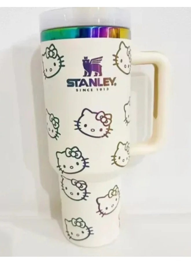 Stanley - Hello Kitty Stanley Tumbler 40 Oz Quencher H2.0 FlowState - Image 1