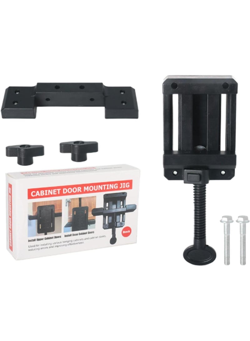 GGOOT Cabinet Hardware Jig - Adjustable Hardware Jig Installation Tool - Hardware Auxiliary Installer Installation Positioner for Basic Cabinets Overhead Cabinets - Image 1