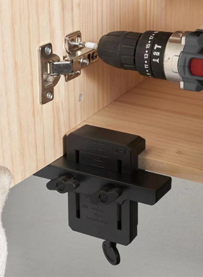 GGOOT Cabinet Hardware Jig - Adjustable Hardware Jig Installation Tool - Hardware Auxiliary Installer Installation Positioner for Basic Cabinets Overhead Cabinets - Image 2