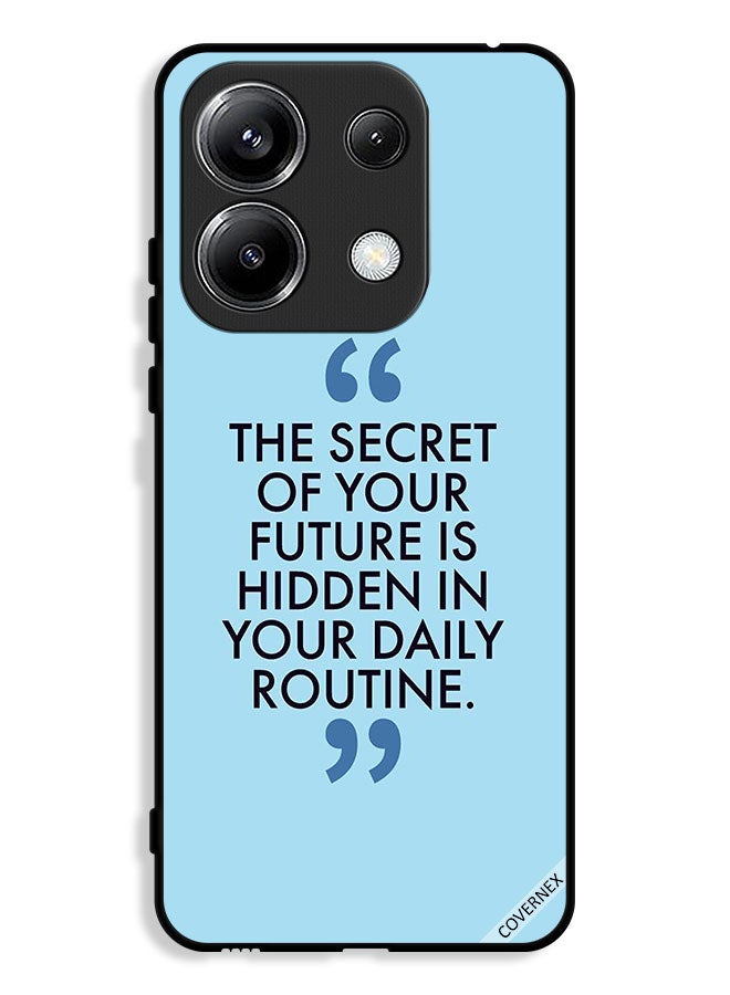 Covernex Xiaomi Redmi Note 13 Pro 4G Protective Case Cover The Secret Of Your Future - Image 1