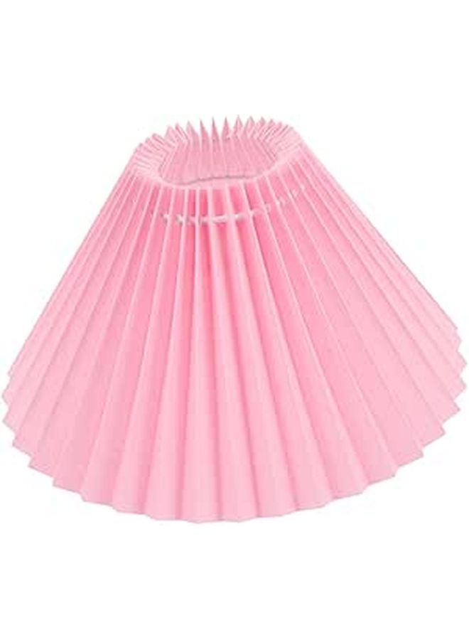 Pleated Fabric Lampshade Pendant Light Cover For Bedroom And Living Room Soft Warm Lighting - Image 1
