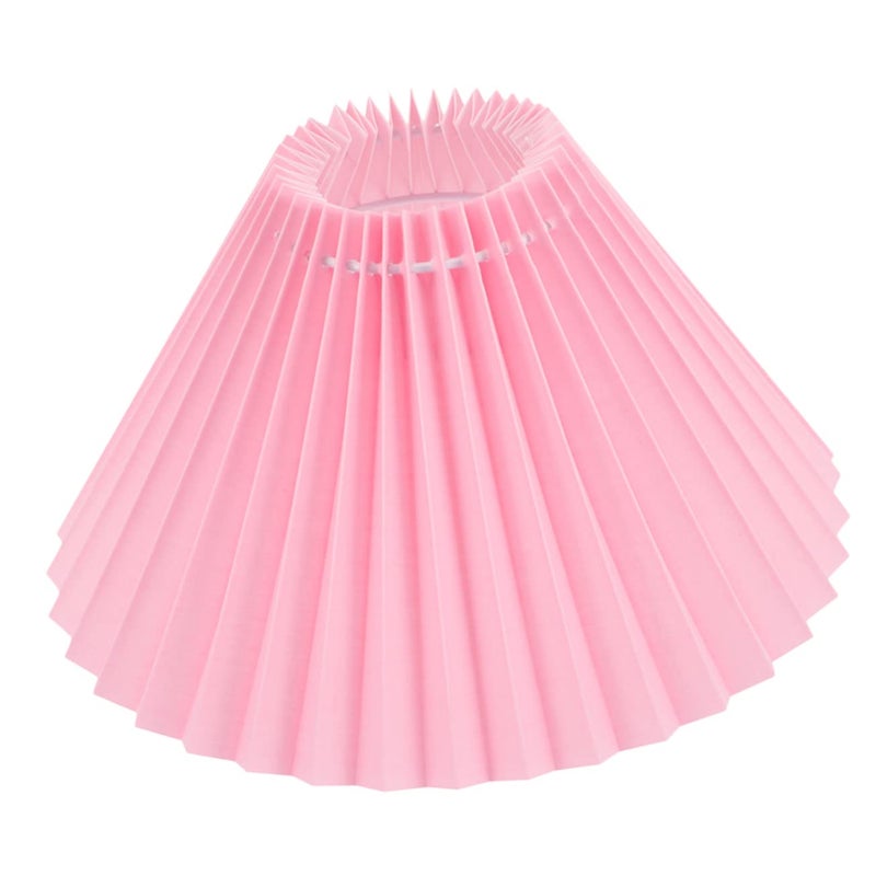 Pleated Fabric Lampshade Pendant Light Cover For Bedroom And Living Room Soft Warm Lighting - Image 2