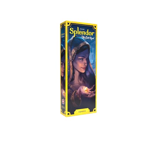 Asmodee أسودى سبليندور توسعة طريق الحرير - استكشف مراكز التجارة وتنافس على بلاطات المدينة! لعبة استراتيجية للأطفال والبالغين، للأعمار 10 سنوات فما فوق، 2-4 لاعبين، مدة اللعب 45 دقيقة، من صنع سبيس كاوبويز - Image 1