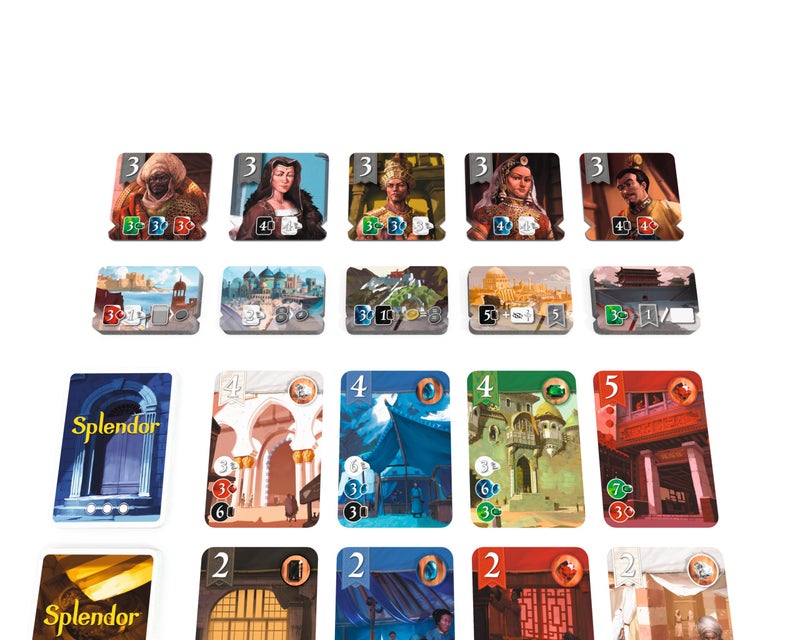 Asmodee أسودى سبليندور توسعة طريق الحرير - استكشف مراكز التجارة وتنافس على بلاطات المدينة! لعبة استراتيجية للأطفال والبالغين، للأعمار 10 سنوات فما فوق، 2-4 لاعبين، مدة اللعب 45 دقيقة، من صنع سبيس كاوبويز - Image 2