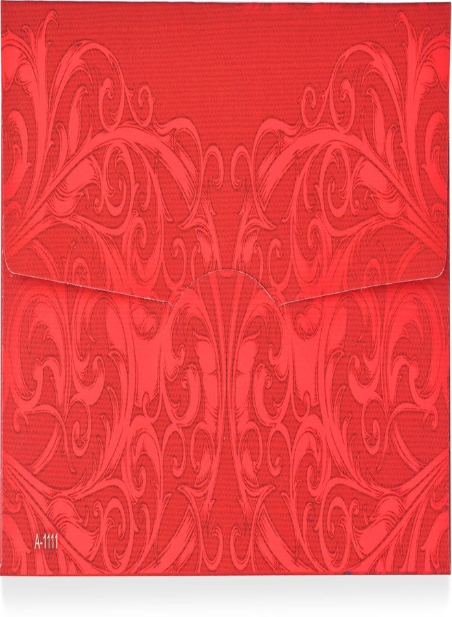Fonsie Velvet finish Umbrella design pack of 20 cash envelopes for gifting money on wedding gift, baby shower gift, shagun, family gatherings with name space. - Image 4