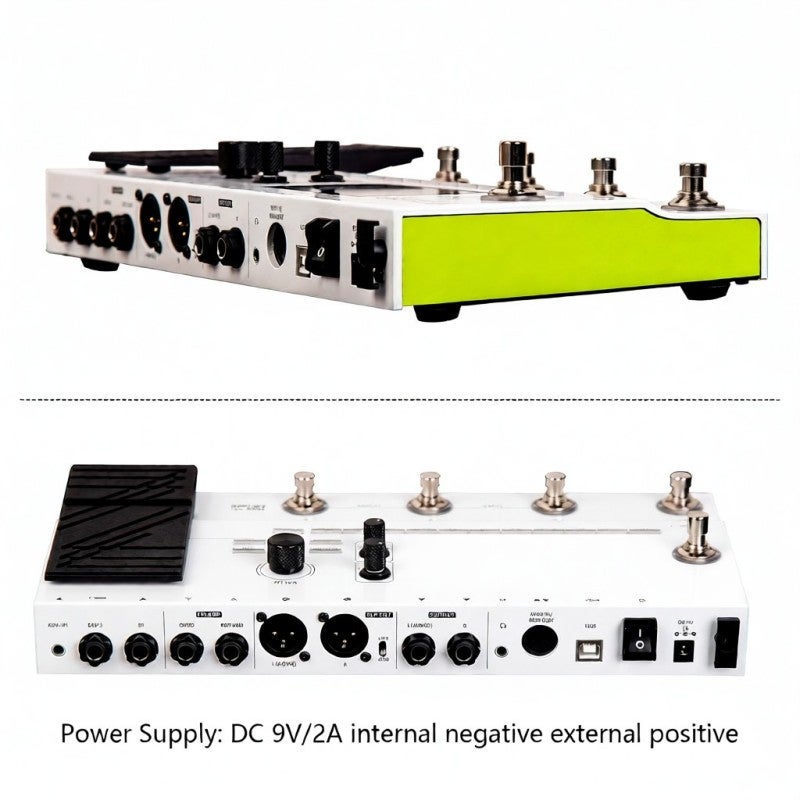 Guitar Multi Effects Pedal: White UK Plug, Professional Versatile With 180+ Effects, Advanced Modeling Tech - High-Definition Cab Experience, Tone Capture Function for Professional Musicians & Guitar - Image 4