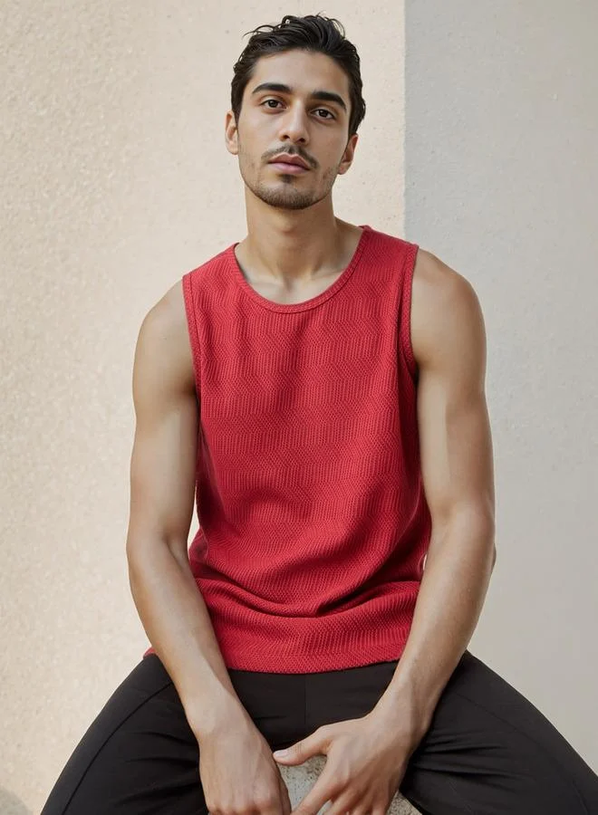 Iconic Iconic Textured Vest